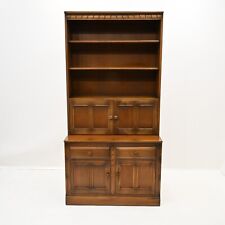 Ercol Mural Wall Unit Cupboard Bookcase 2 Piece Golden Dawn FREE UK* Delivery
