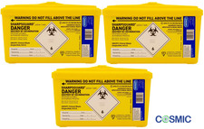 3X Sharpsguard Sharps Bin 1