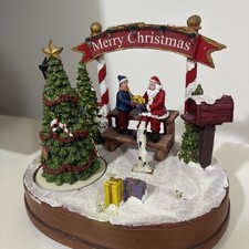 Snowtime LED Merry Xmas Scene