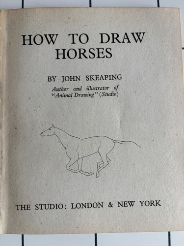 How draw horses by - 'how,
