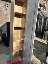 Utopia Tall Bathroom Unit The Roseberry Dove Grey PTTU40RH *imperfect* RRP £700