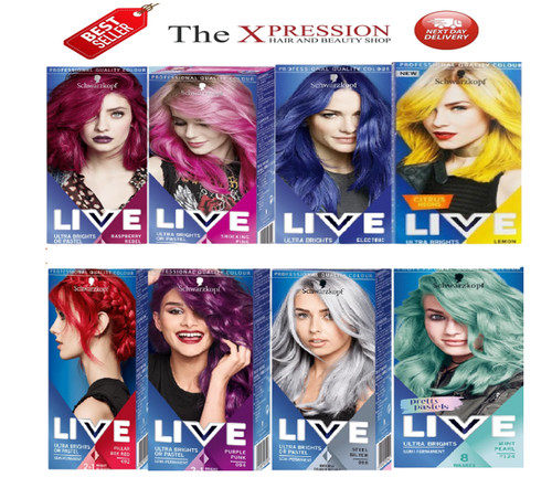 Schwarzkopf live hair dye - hair,