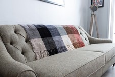 Brand New Tetrad Chenille Sofa