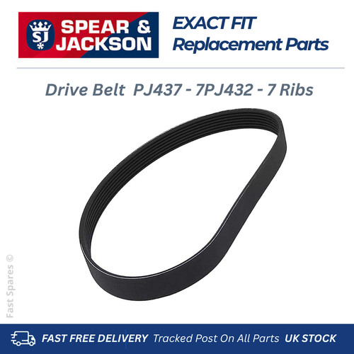 7pj437 rubber drive belt - drive, for