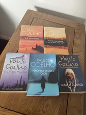 Paul Coelho bundle x 5 paperback novels  The Alchemist, The Fifth Mountain etc