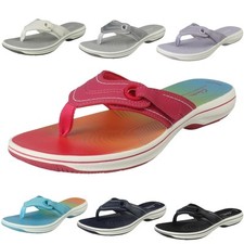 Ladies Clarks Flip Flop Toe