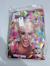 Birds Of Prey Harley Quinn Costume Wig Adult Size