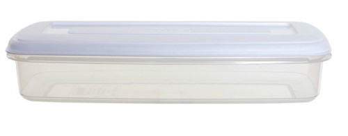 Whitefurze oblong plastic - oblong, food