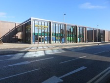 Photo A1 Evans Cycles, Boughton Chester Looking towards Evans Cycles acr c2016