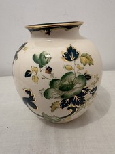 Ironstone Masons Vase Green