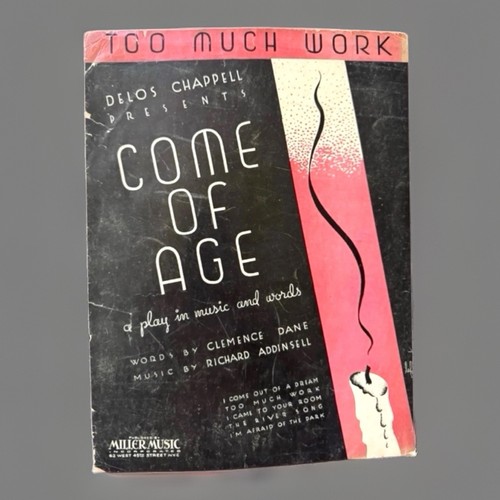 Too much work - too, come