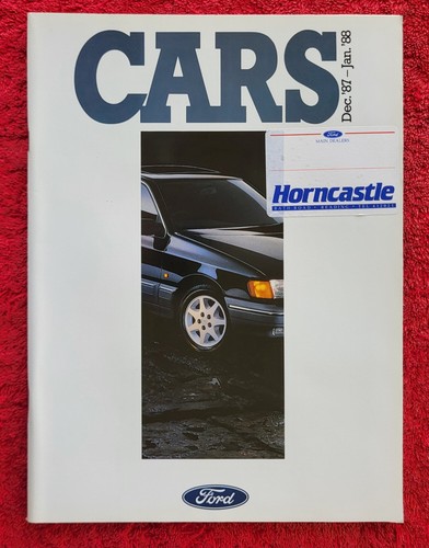 Ford cars range - range, brochure