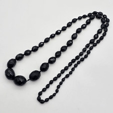 Vintage Dark Red Faceted