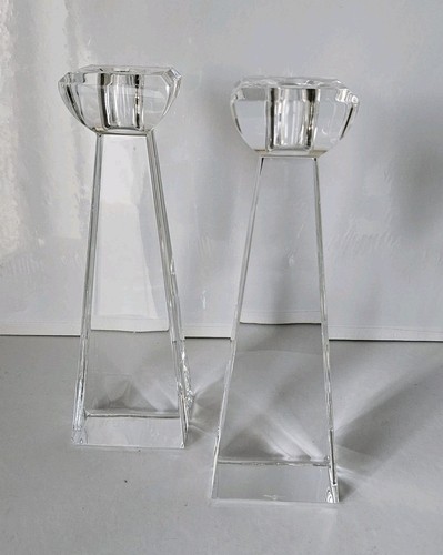 Waterford candle holders - 2,