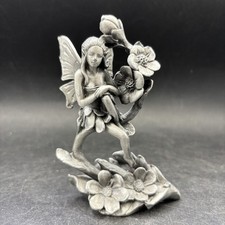 Pewter Flower Fairy Figurine
