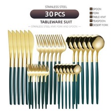 30X CUTLERY DINNER SET