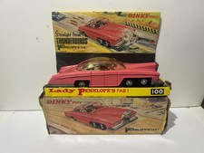 Dinky Toys 100 LADY PENELOPE'S FAB 1, Boxed, Original, Vintage, Rare.