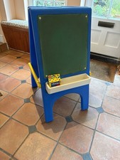 Little Tykes Double Sided Easel With Chalk Board And Painting Sides