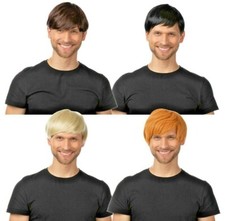 Mens Short Wig Fancy Dress Boy