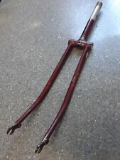 Raleigh Cameo 1″ threaded 1980s vintage steel fork 26 x 1 3/8″ - 24tpi