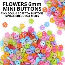 6mm assorted flowers - 6mm,