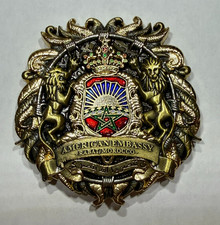 USMC MSG Marine Security Guard Challenge Coin Rabat, Morocco
