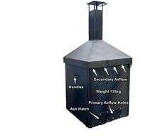 Cardboard and Paper Waste Burner Incinerator