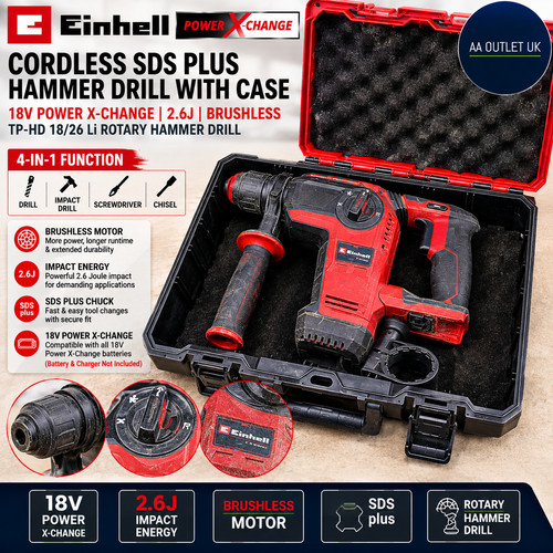 Einhell cordless sds plus - einhell,