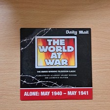 DVD Daily Mail Promo The World At War Alone: May 1940- May 1941 WW2.