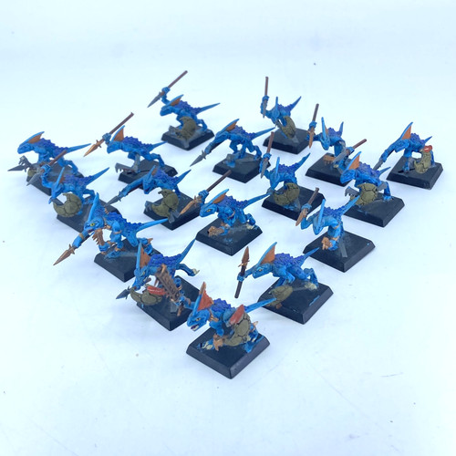 Skinks warriors lizardmen - -,