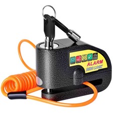 Motorcycle alarm disc - motorcycle,