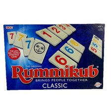 Rummikub Classic Board Game Hasbro Strategy Tile Game 2014 Complete in Rough Box