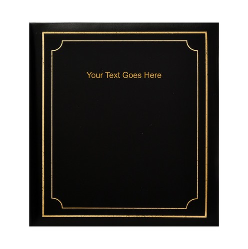 Personalised text large black - large,