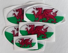 Welsh National Flag Gel Resin