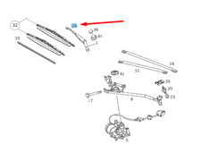 Mercedes-Benz SLK R170 Wiper