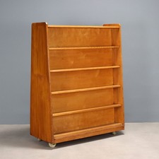 Vintage Bookcase Design Maple