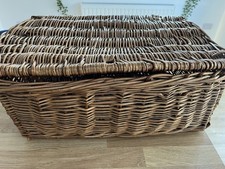 Vintage Hamper Basket 1950s