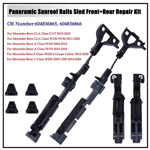 Panoramic sunroof rails sled - sunroof,