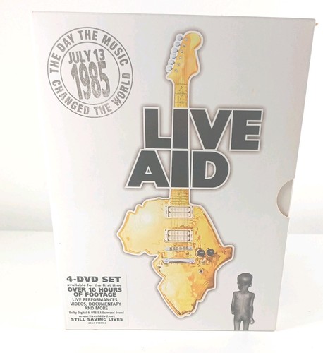 Live aid dvd set - 4-dvd, the
