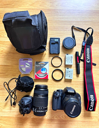 Canon eos 600d camera bundle - canon,