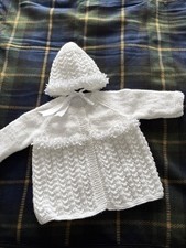 Matinee Coat and Bonnet with