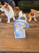 1950 FASHION LADY BLUE BONNET