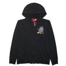 Disney Women Black Full Zip