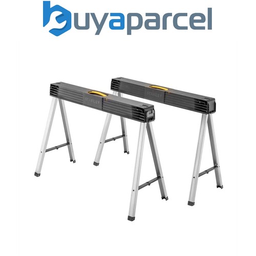 Stanley folding saw horse - folding, pair