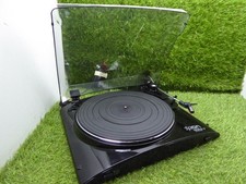 ION Audio Profile LP Turntable with USB Conversion TESTED WORKING Black #4F