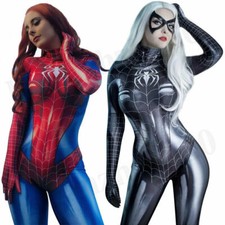 Spider Woman Jumpsuit Cosplay