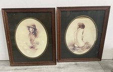 Pair SARA MOON Vintage Retro @