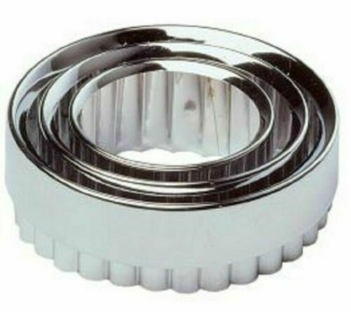Pastry cutters crinkled - cutters,