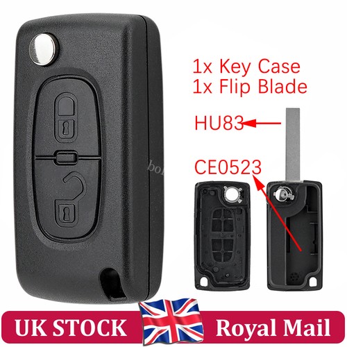 Button flip key fob - flip,