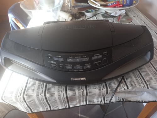 Panasonic ed77 stereo cd - panasonic, rx-ed77
